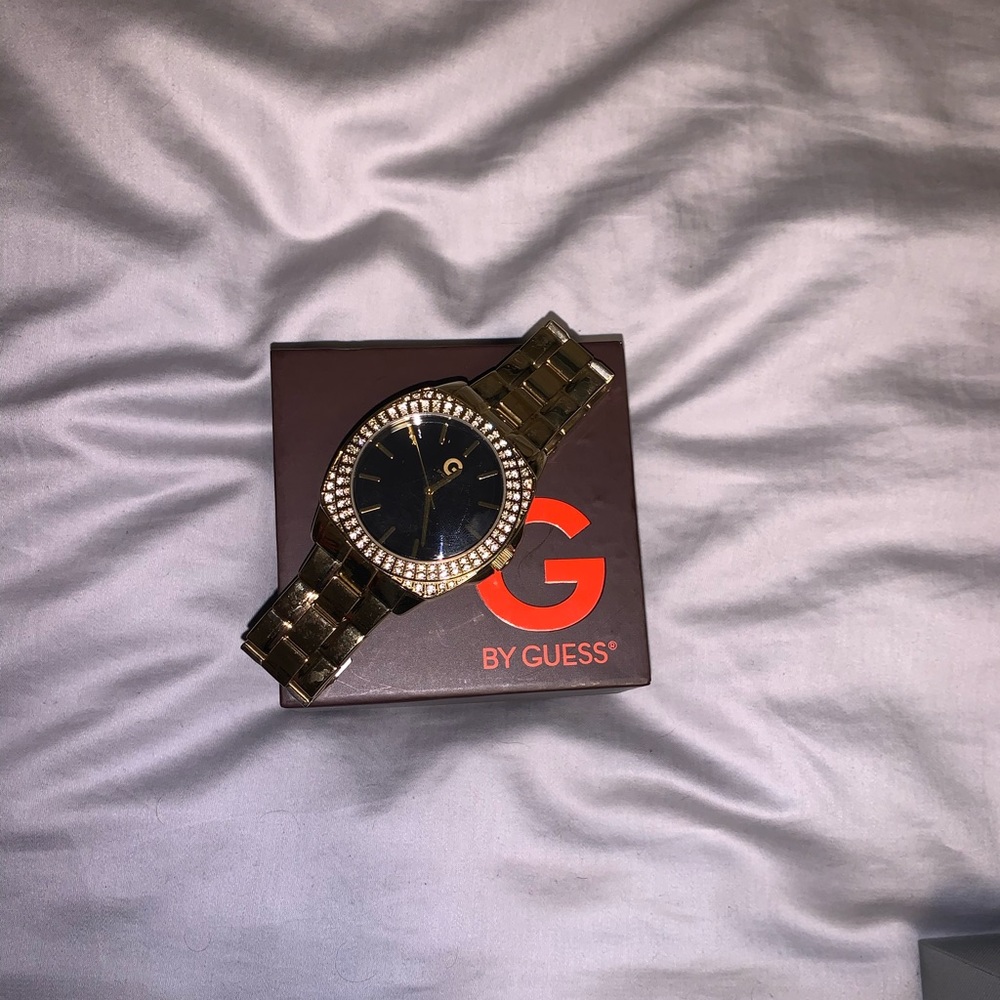 G by Guess Gold/Diamond watch